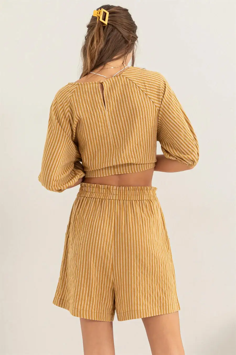 Contemporary Striped Relaxed Set