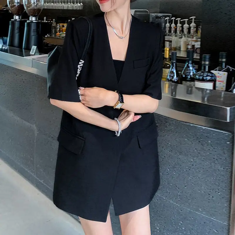 Layered Relaxed Everyday Tailored Blazer