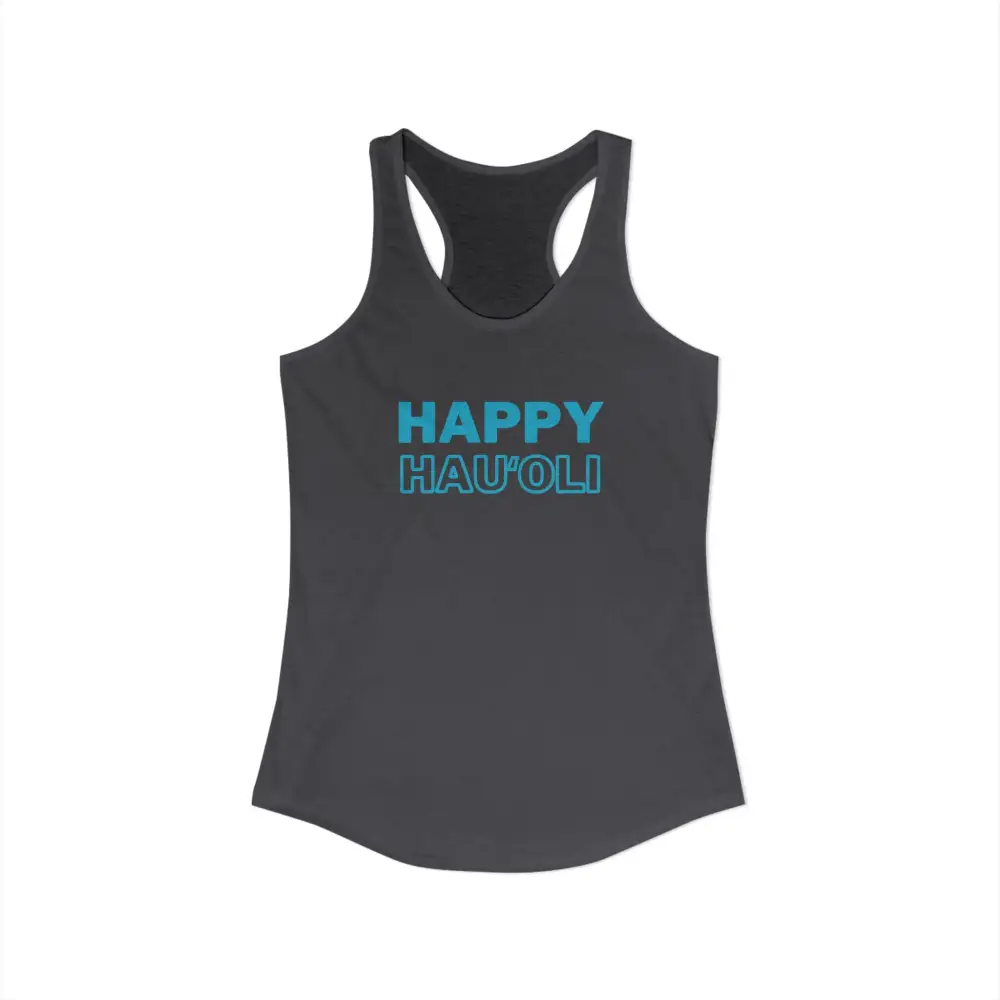 Happy Wordmark Racerback Tank