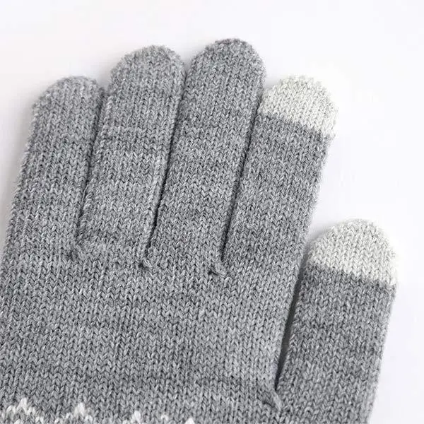 Women'S Touch Screen Knitted Warm Gloves 74603771C