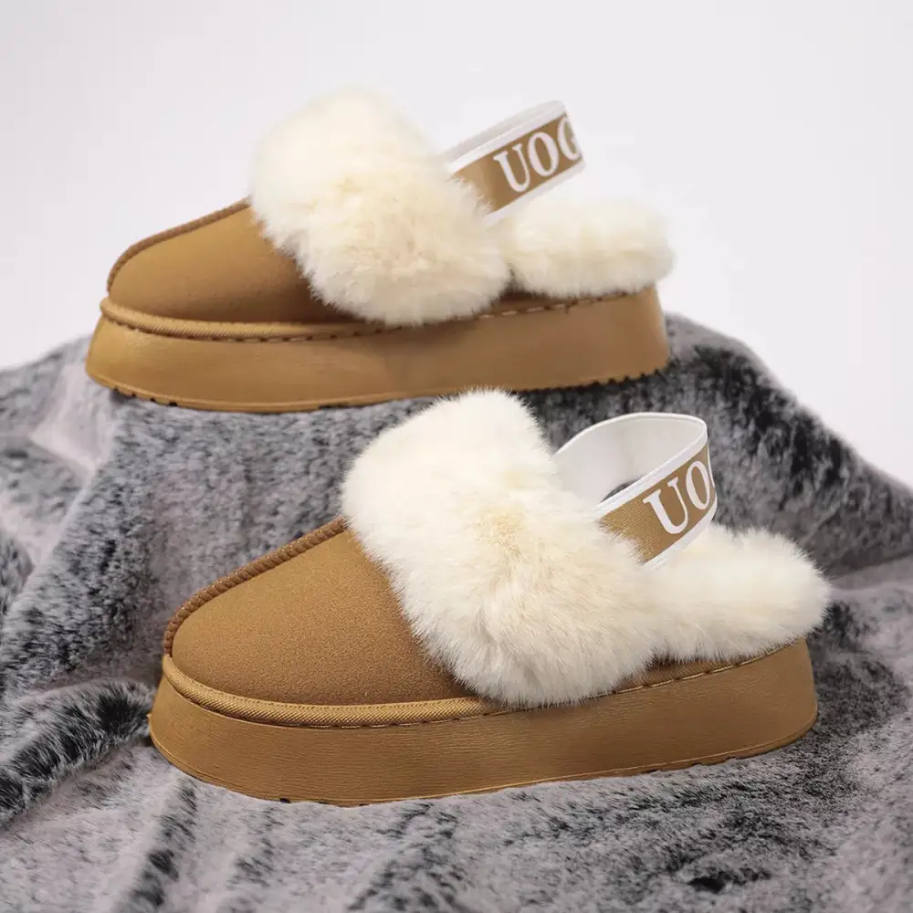 Refined Round Toe Platform Ankle Boots
