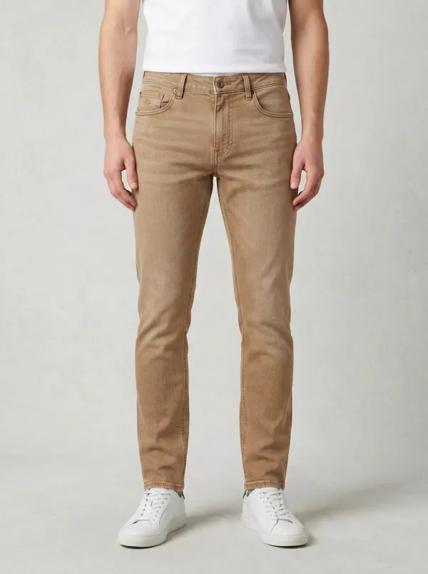 Men's Streamlined Comfort Casual Wear Stretch Denim Jeans