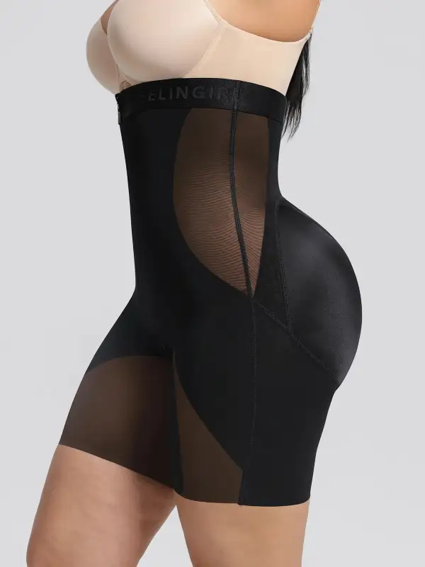 Mesh Panel Featherlight Shaping Shorts