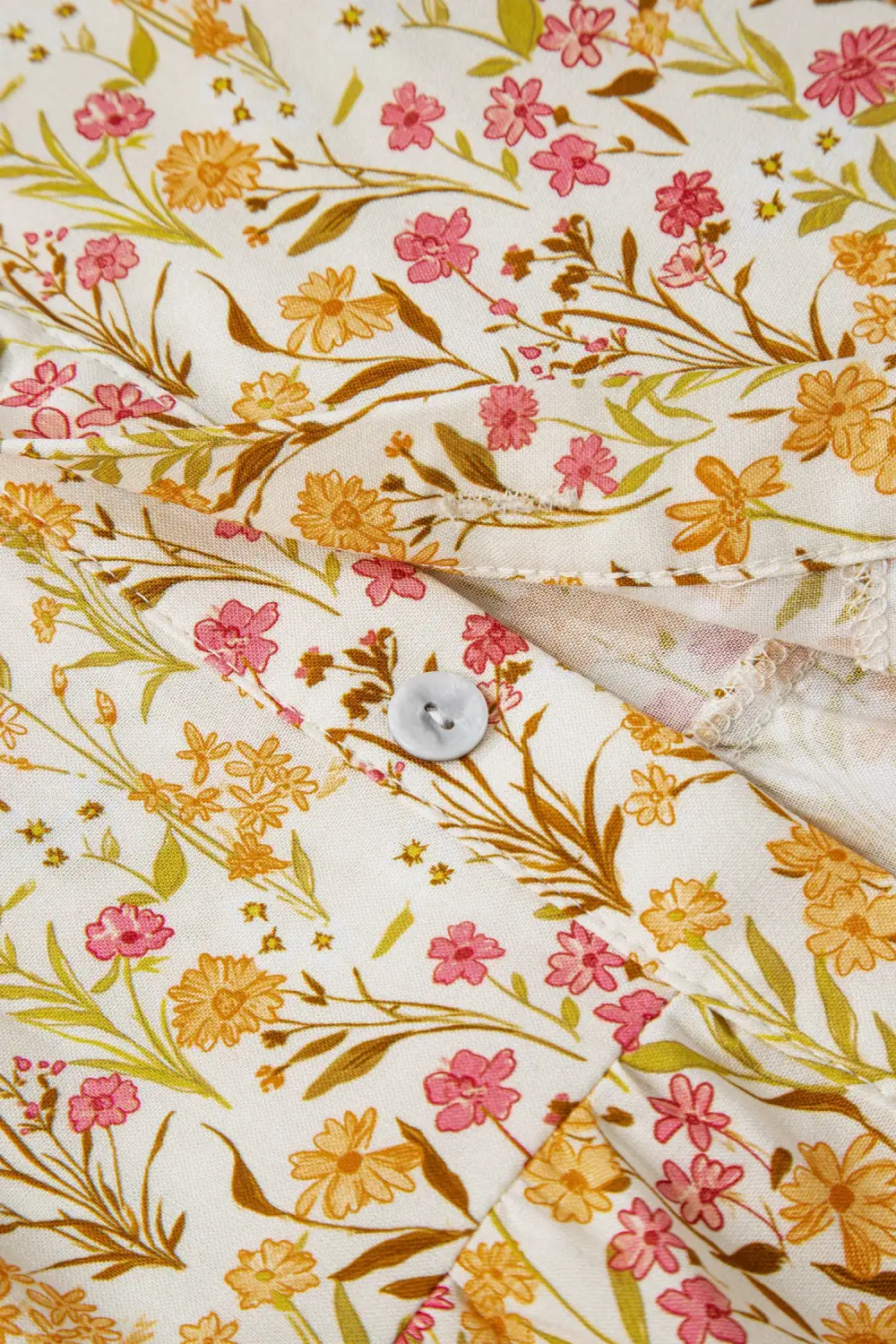 Balanced Detail Floral Printed Ruffle Dress