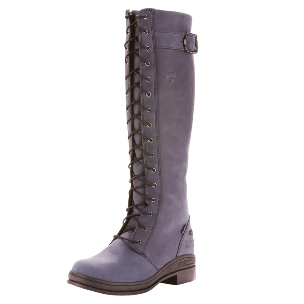 Modern Weather-Ready Leather Riding Boots