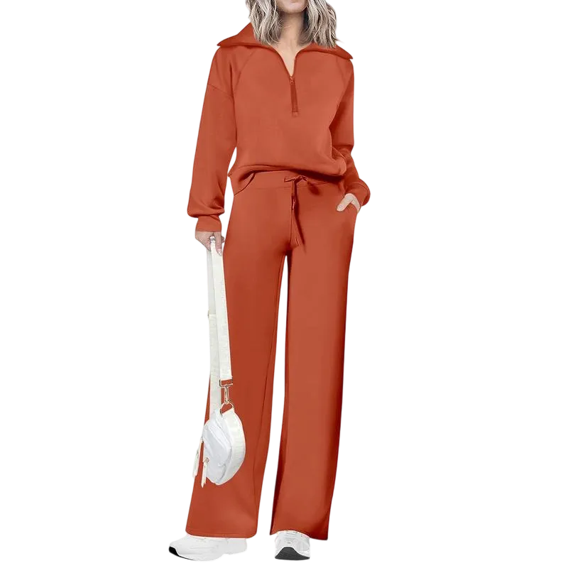 Women's Casual 2-Piece Sweatsuit Set
