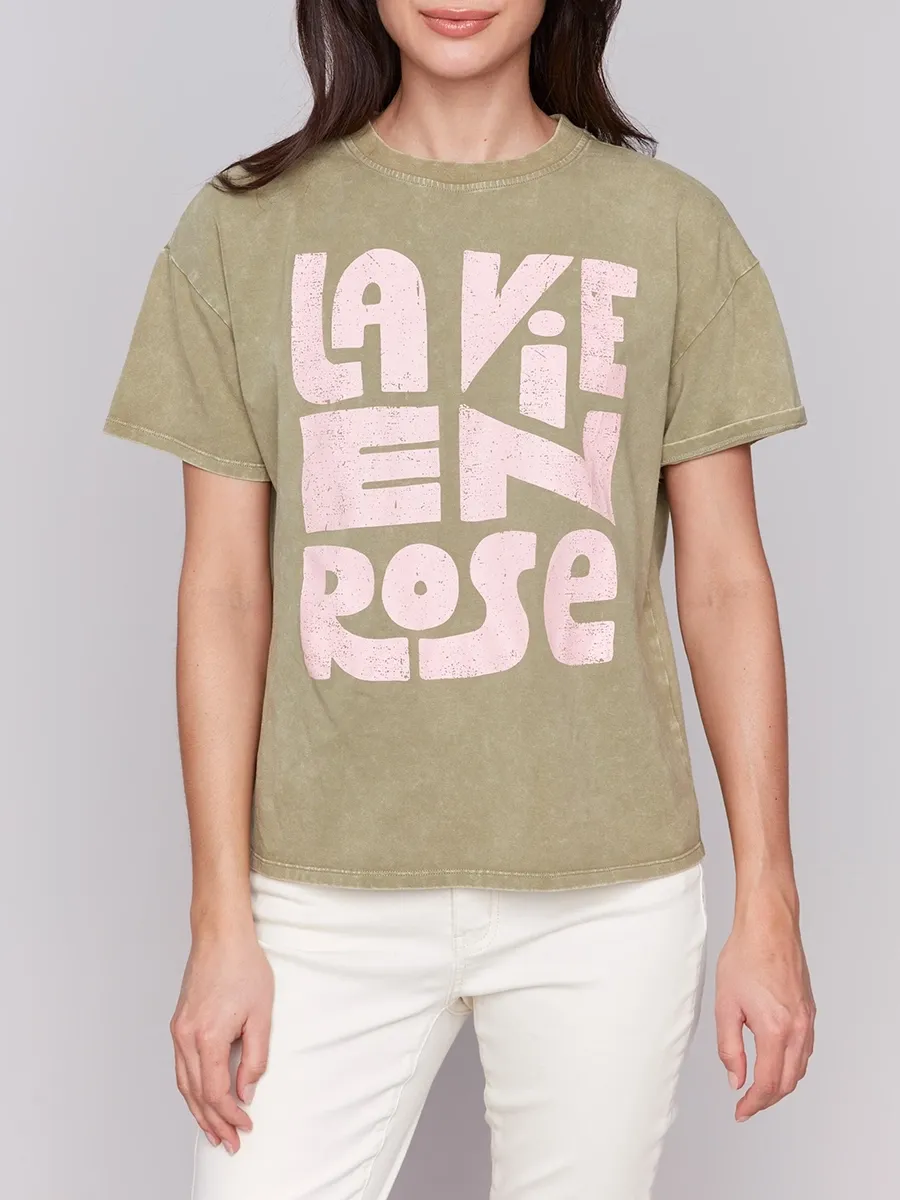 Versatile Short Loose Women's Short Sleeves