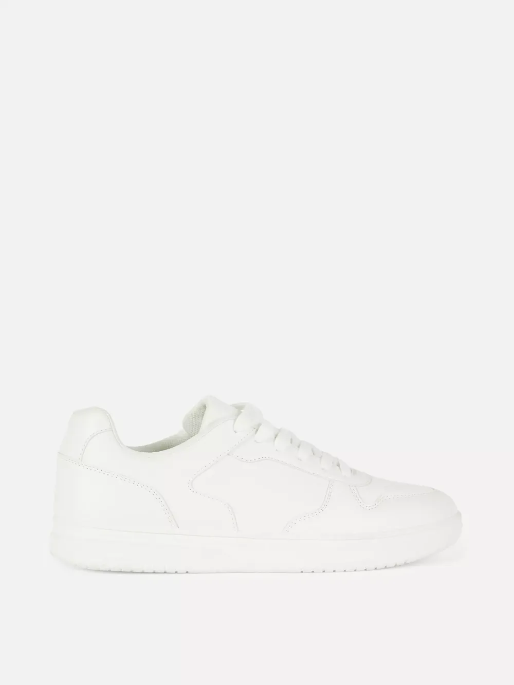Classic Basic Round Head Lace-Up Sports Shoes