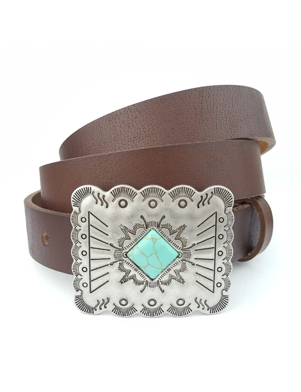 Skinny Leather Belt