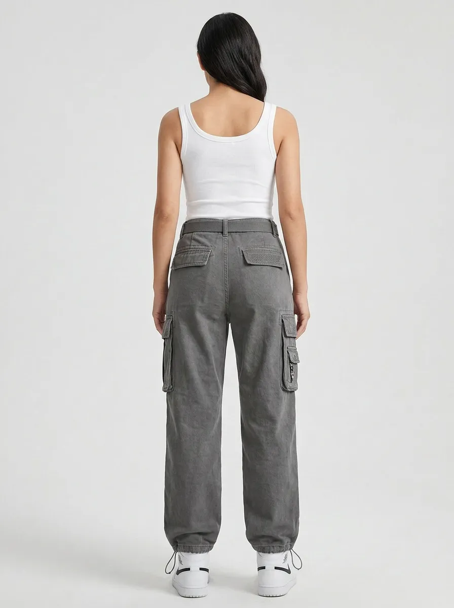 Signature Multi Pocket Casual Look Women's Multi Pocket Cargo Pants