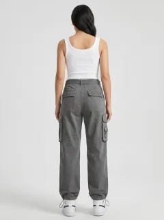 Signature Multi Pocket Casual Look Women's Multi Pocket Cargo Pants