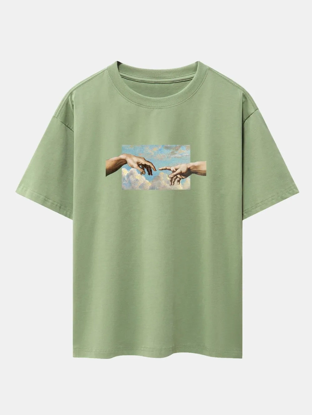 Create Art Print Heavy Weight Oversize T-Shirt
