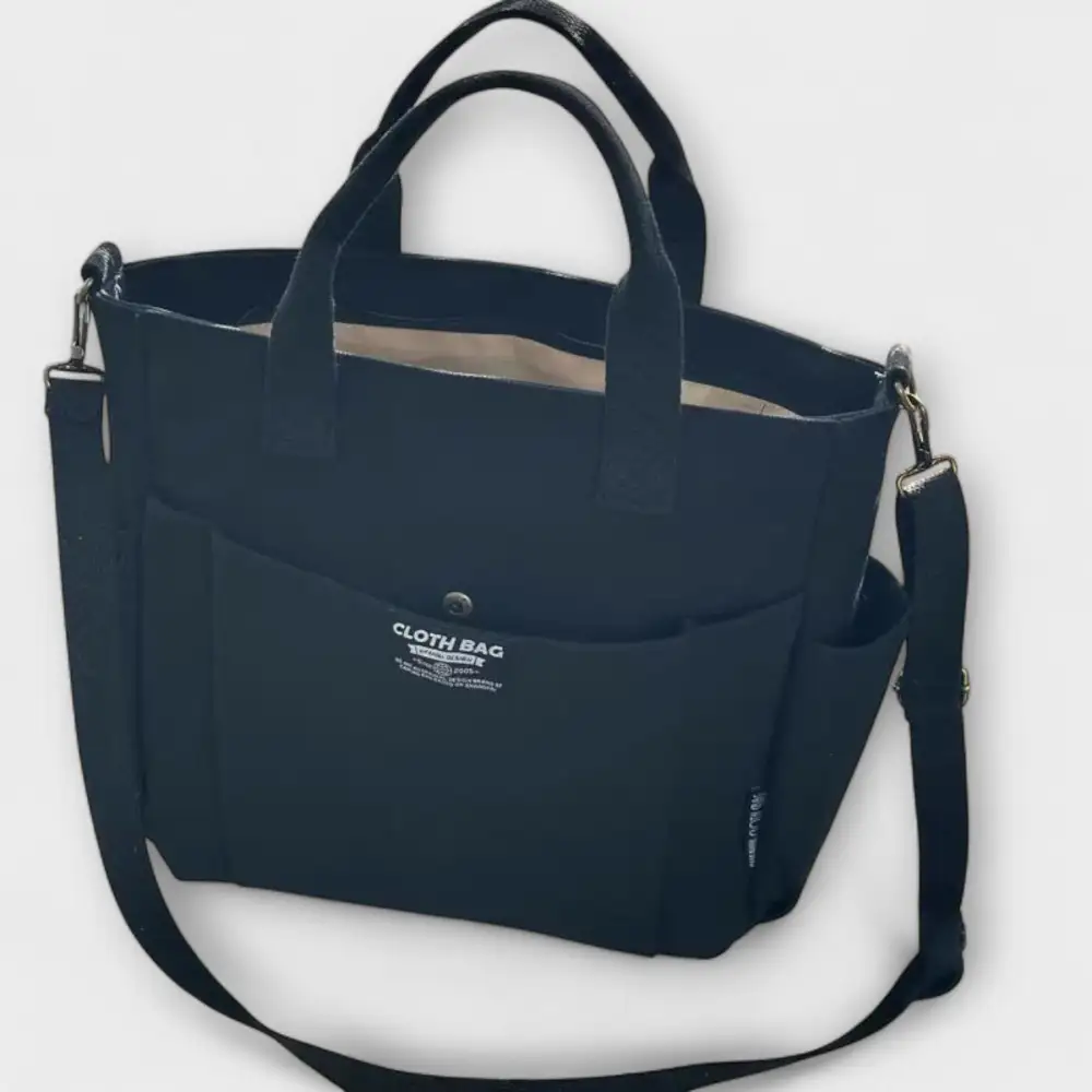 Minimal Canvas Tote Bag