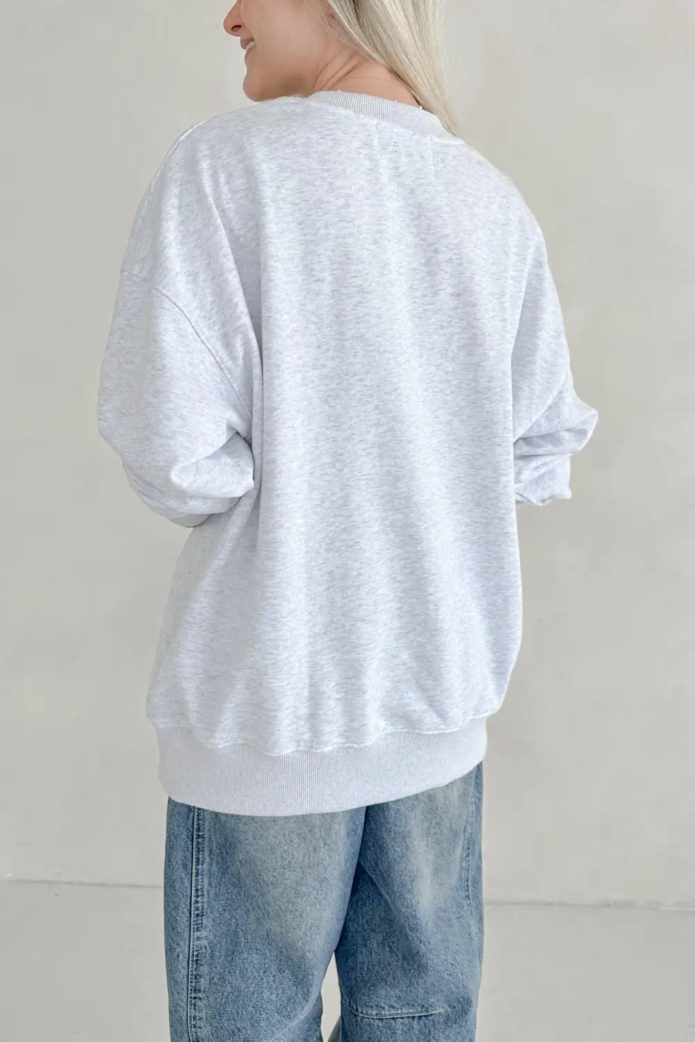 Smooth Fit Soft Embroidered Sweatshirt