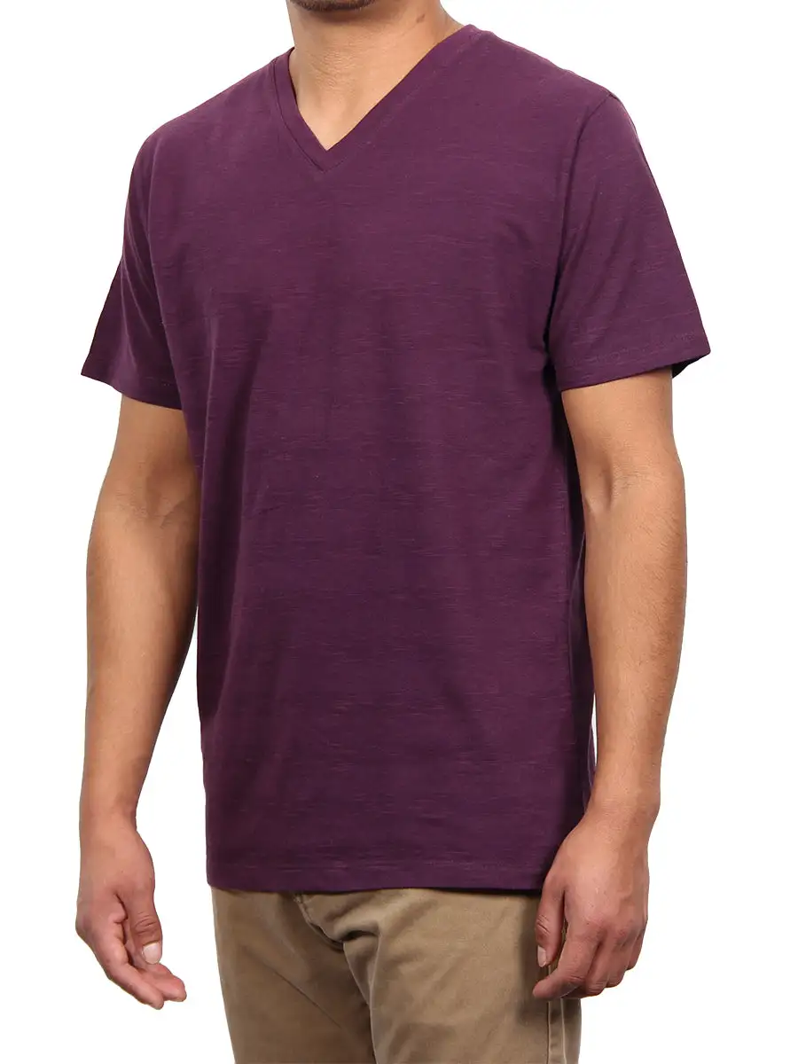 Everyday Striped Jersey Men's Button Down T-Shirt