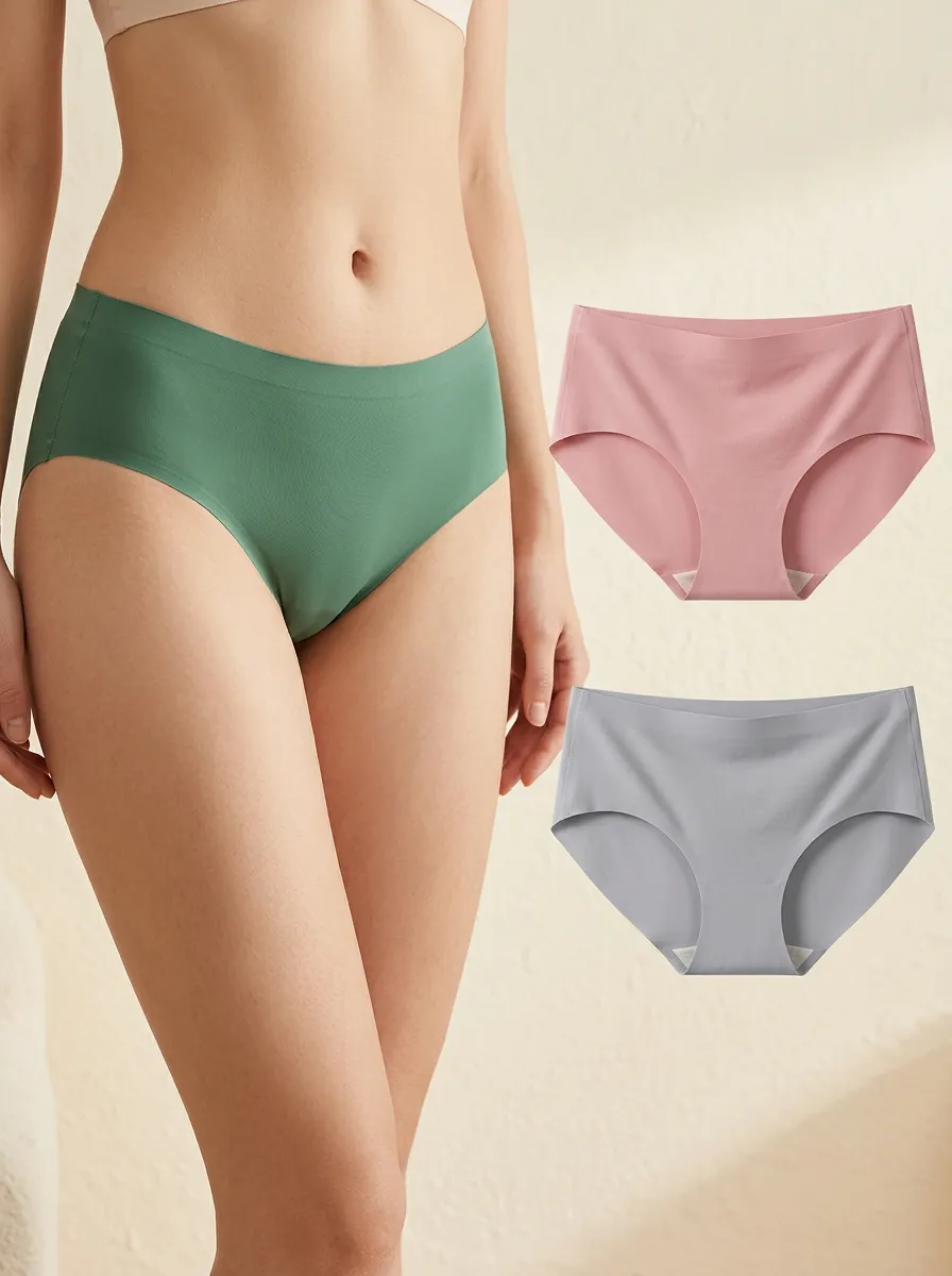Women's Easygoing Seamless Three-Pack Panties