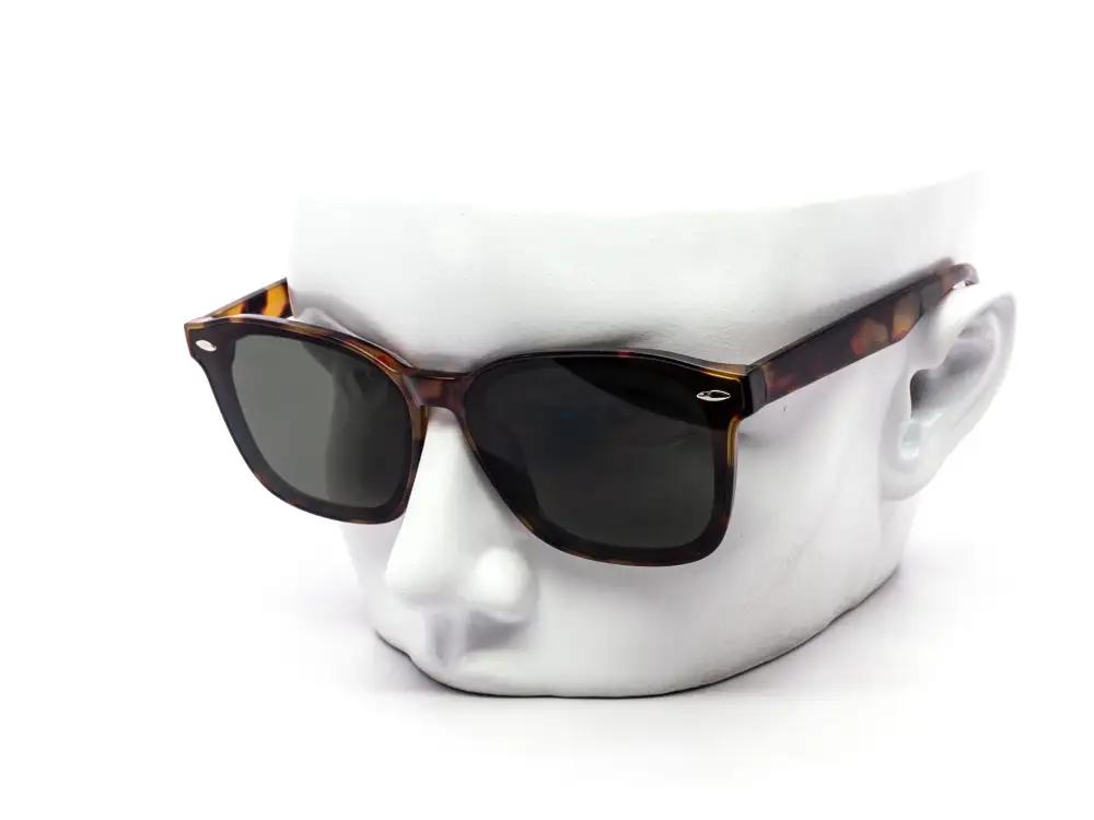 12-Pack Tortoise Classic Wayfarer-Style Crystal Sunglasses