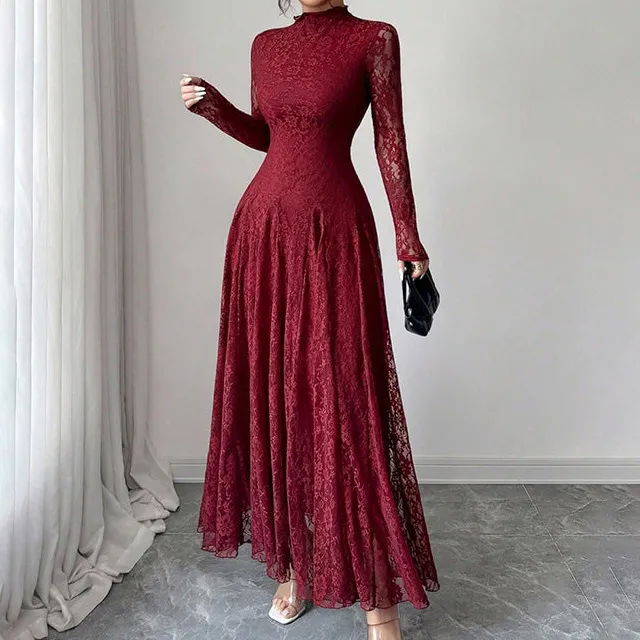 Women's A-Line Lace Bridal Dress