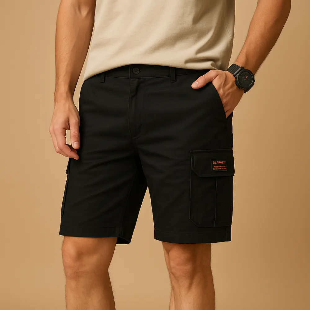 Men's Leisure Cargo Shorts with a Adjustable Waist for Travel and Leisure