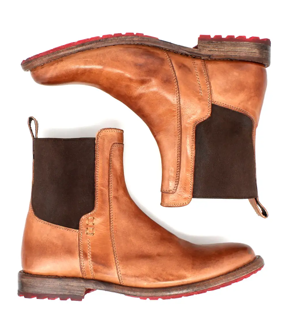 Slip-On Rubber-Sole Chelsea Boots