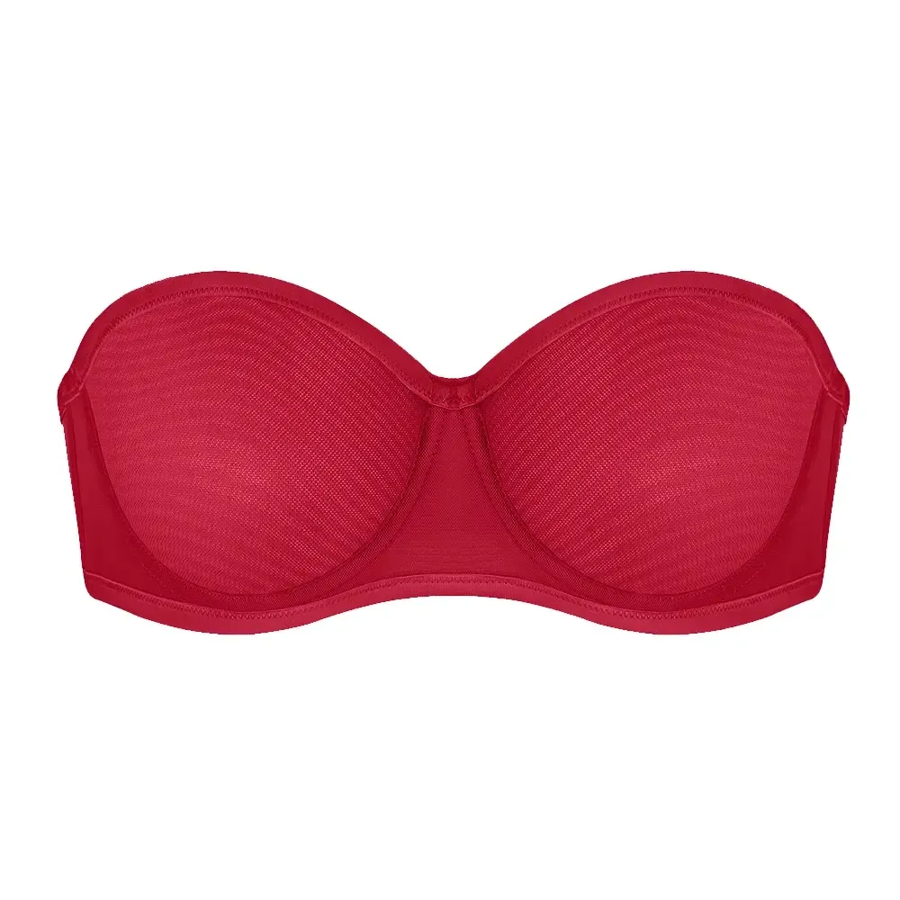 Women's Convertible Strapless Bra With Tummy Control