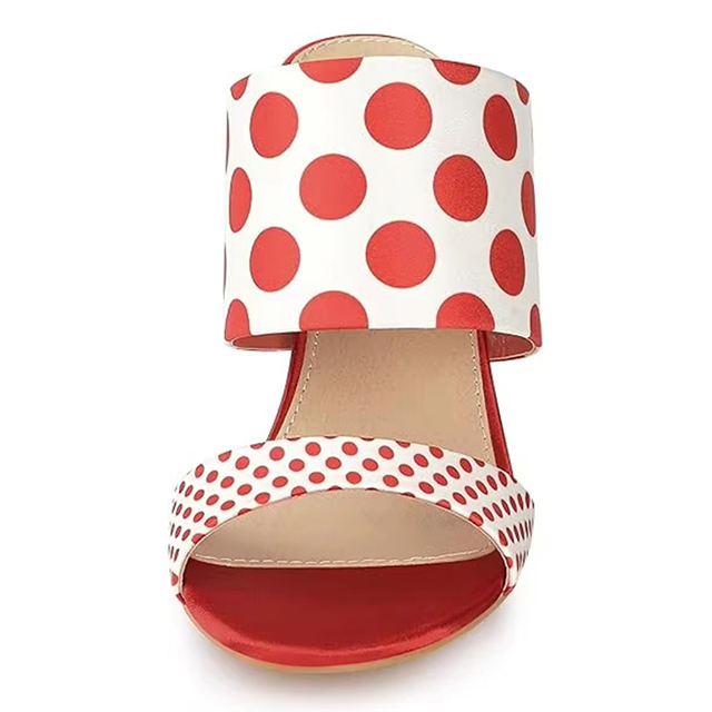 Rosalia Satin Red Stiletto Sandals