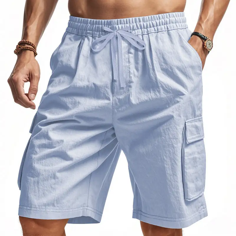 Men's Knee Length Cargo Shorts for Summer Wear for Weekend Outfits