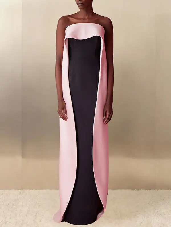 Tube Sleeveless Maxi Dress