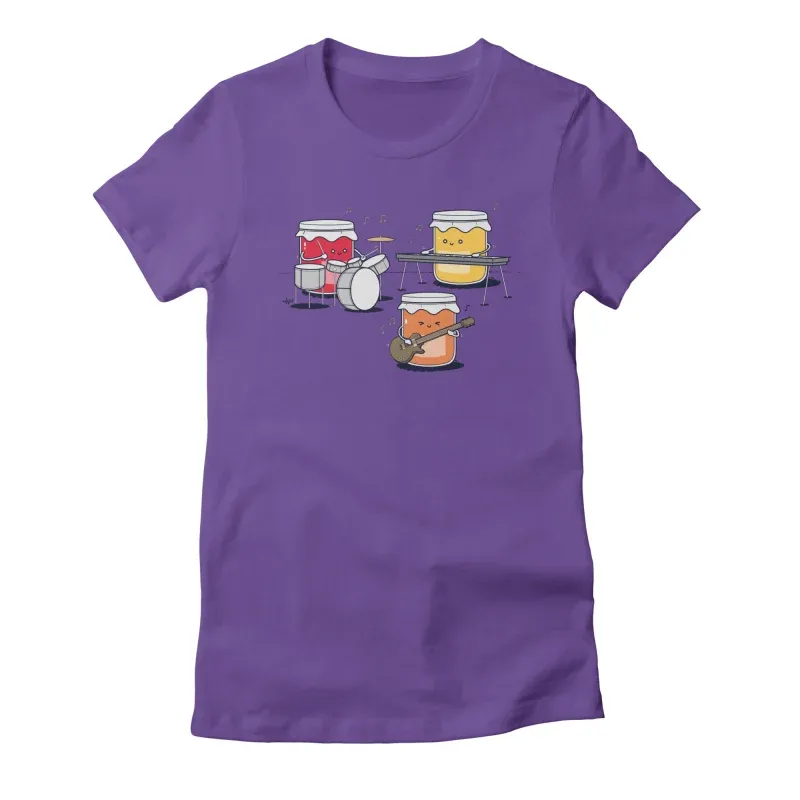 Fashionable Cartoon Print Short-Sleeved Shirt