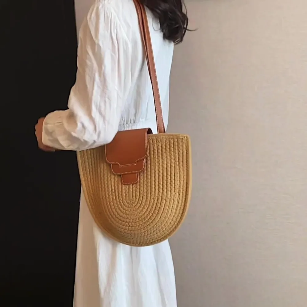 Textured Structured Handbag