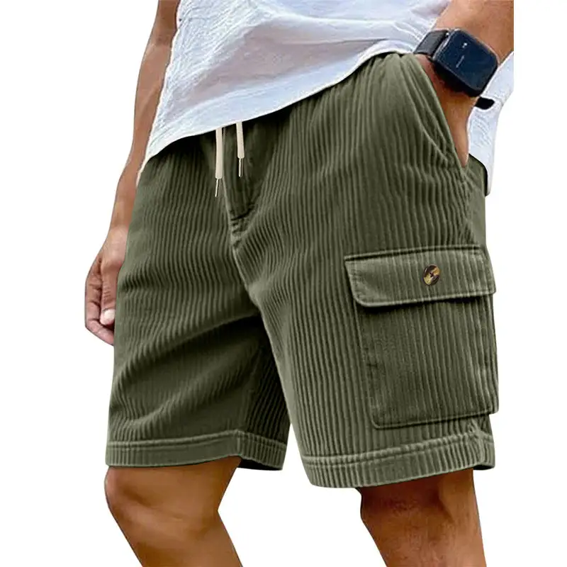 Men's Rugged Cargo Shorts with Roomy Pocket Storage