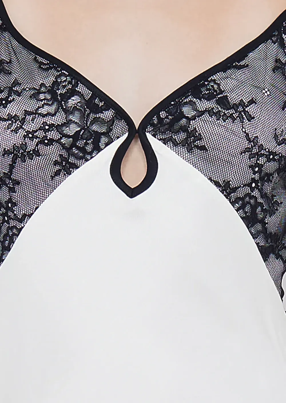 LACE KEYHOLE CAMI DRESS