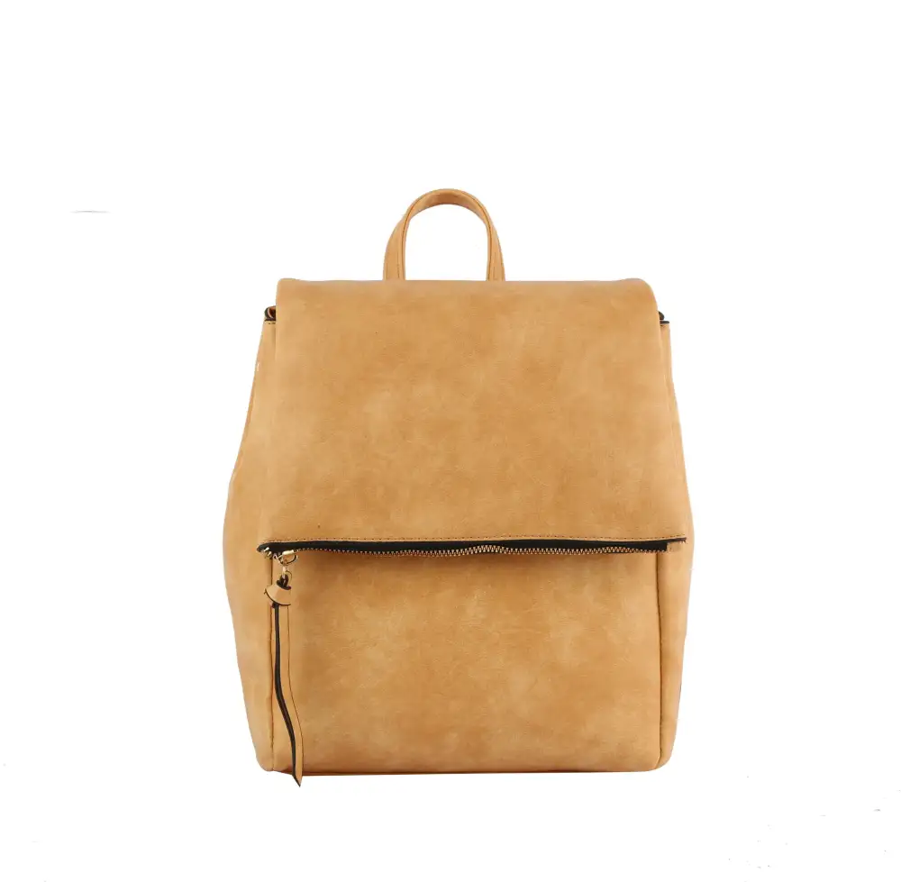 Flap Zip Convertible Backpack
