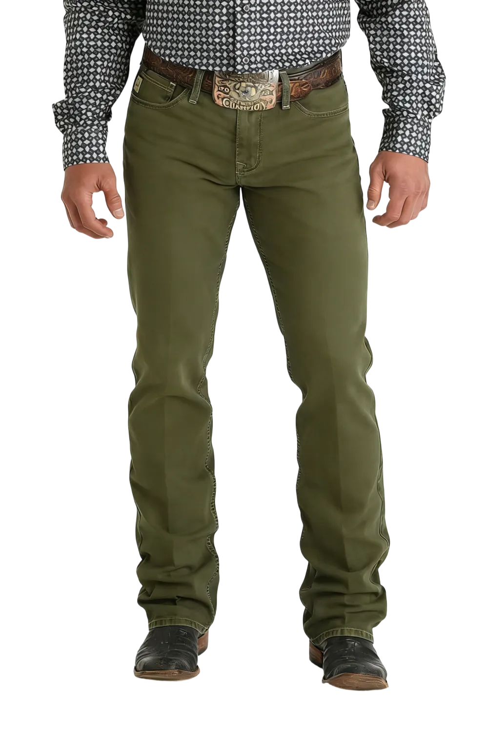 👖 Men's Slim Fit Boot Cut Jeans