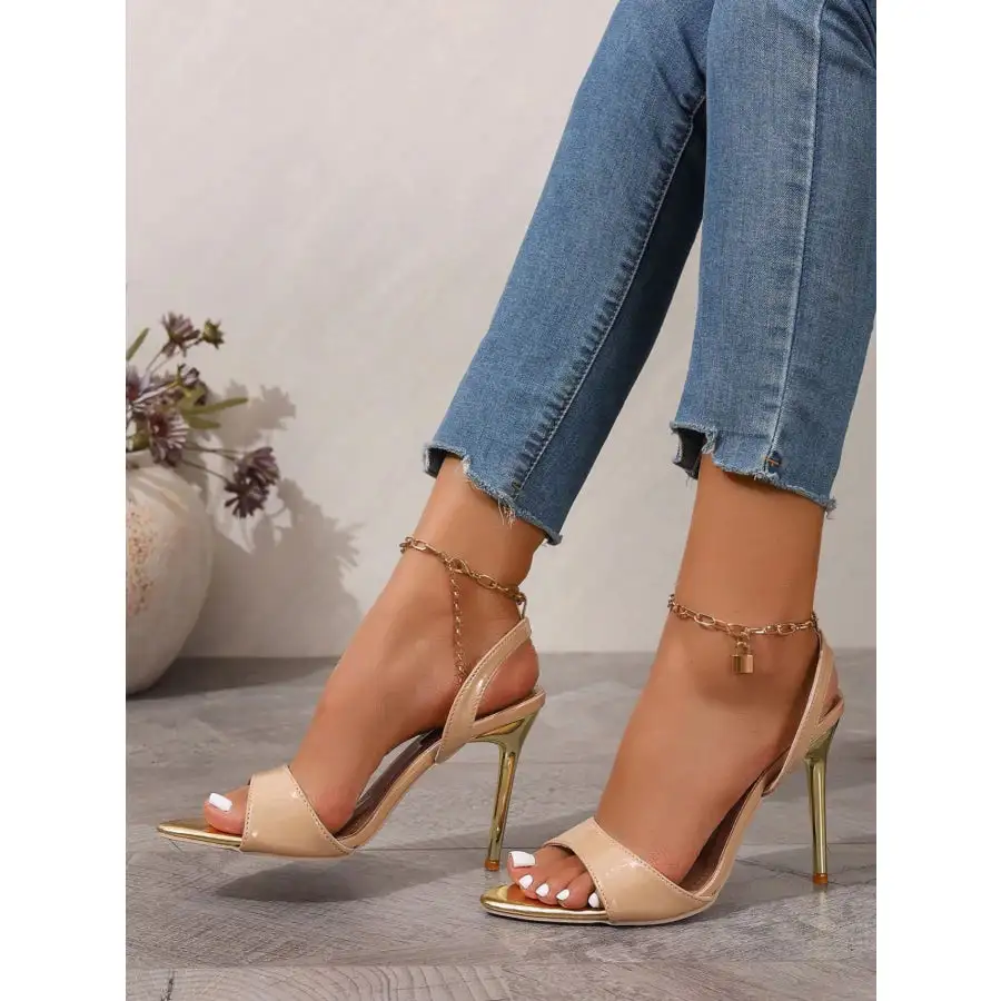 Casual Open Toe Stiletto Sandals