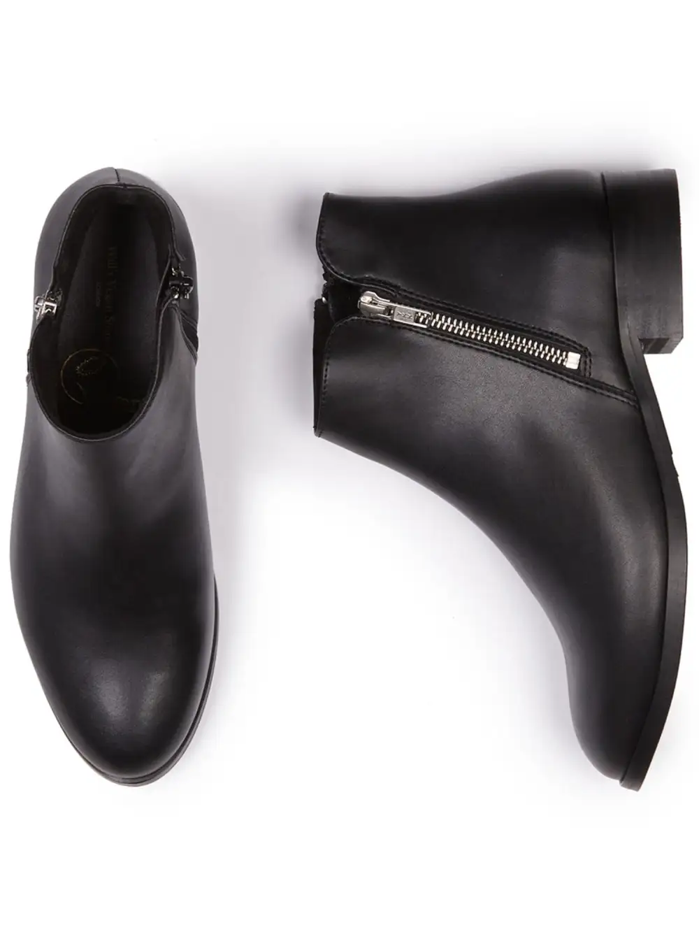 Women's Water Resistant Vegan Leather Ankle Boots