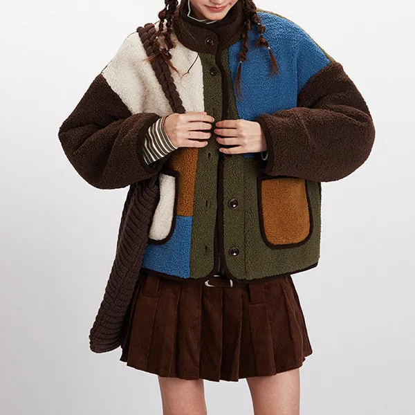 Wool-Blend Relaxed Outerwear Coat