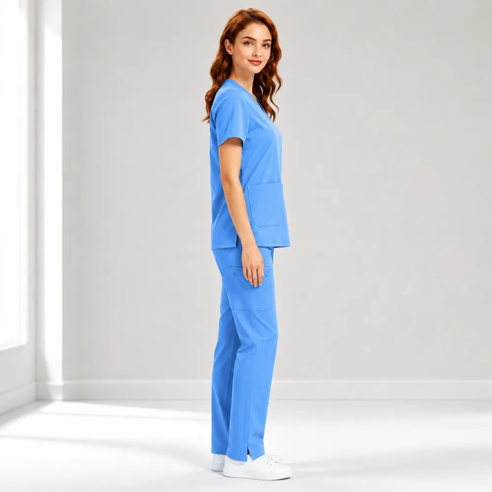 Women's Yoga Scrub 2-Piece Sets