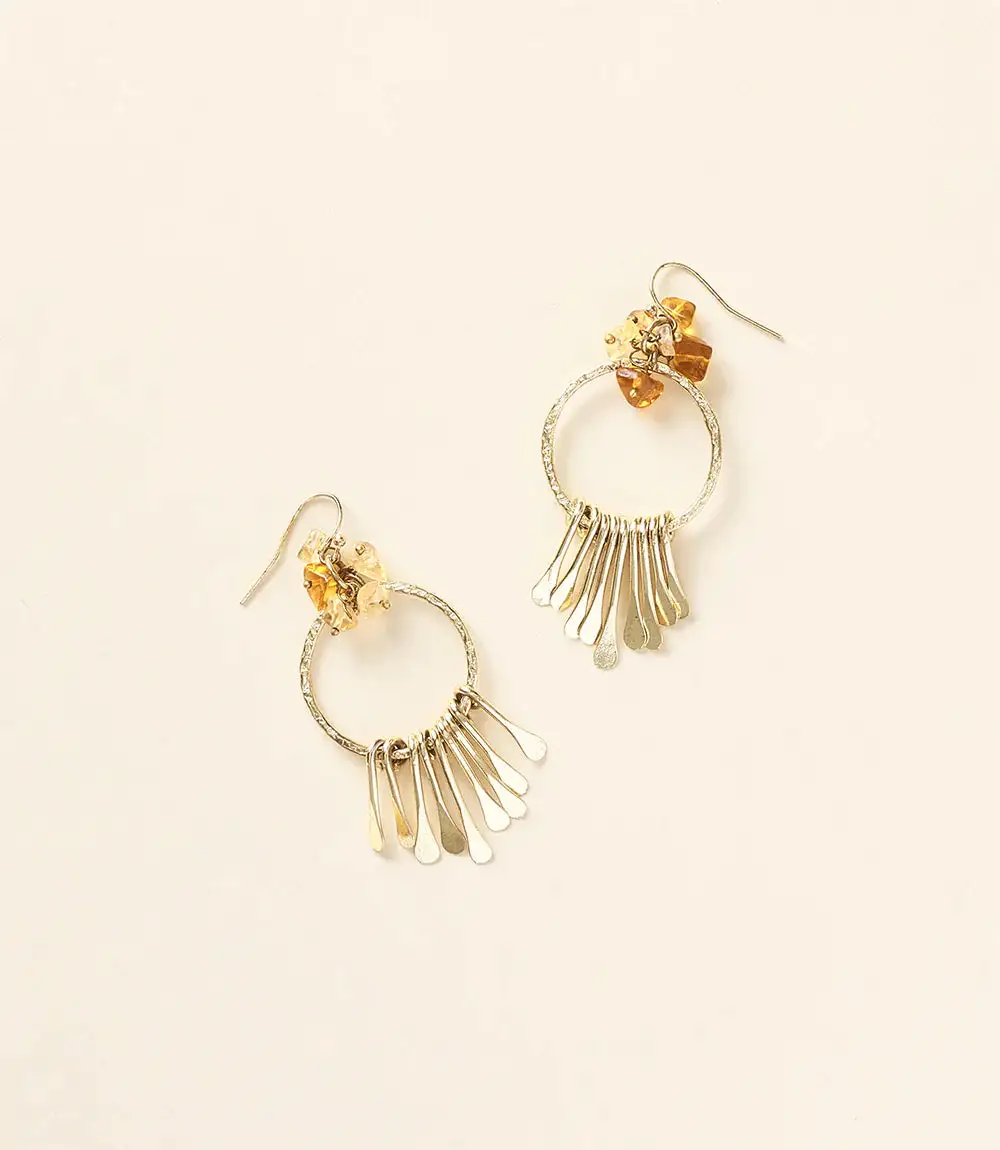 Citrine Set Necklace