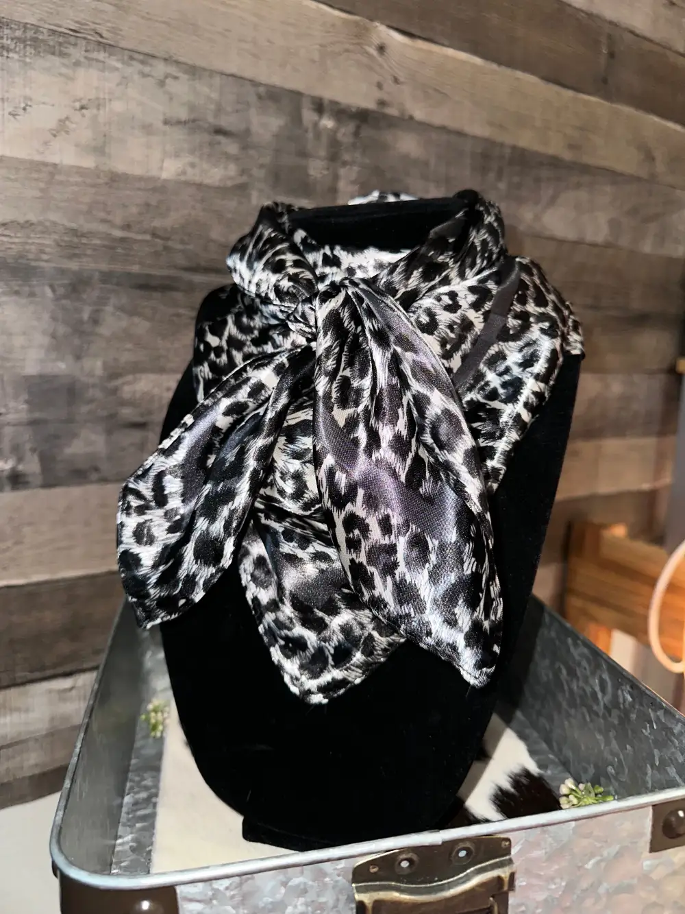 Animal Print Wild Rag Scarf