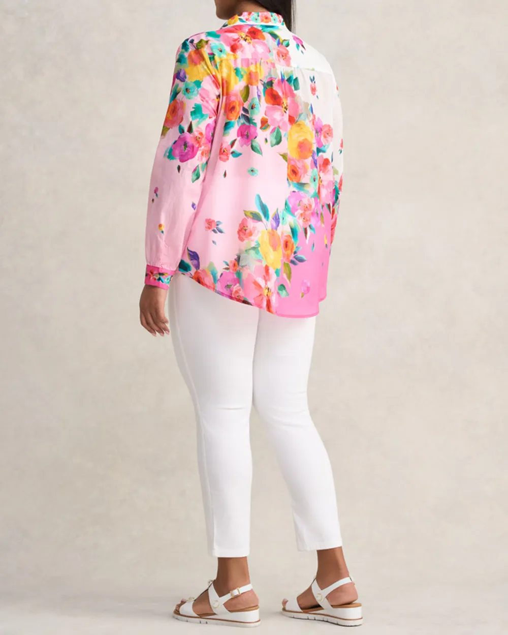Border Cotton Shirt