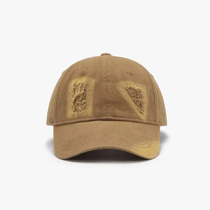 Wearable Distressed Cotton Baseball Hat