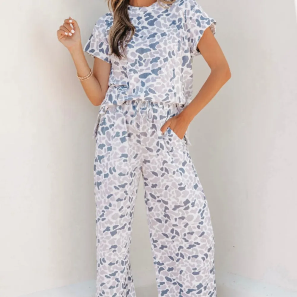 Camo Two Piece Set