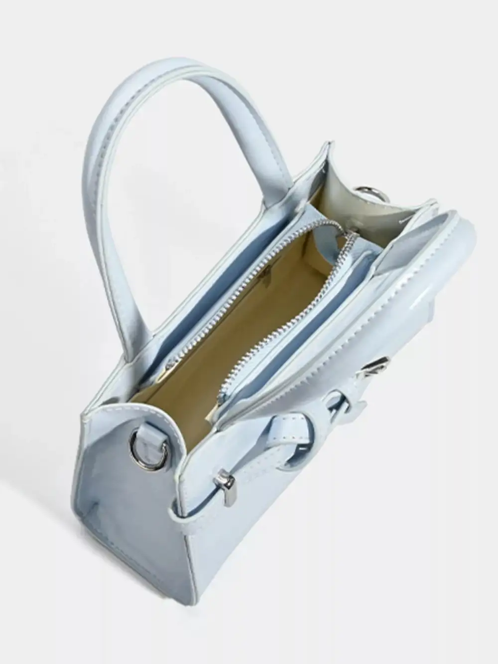 Everyday Buckle Decor Handbag