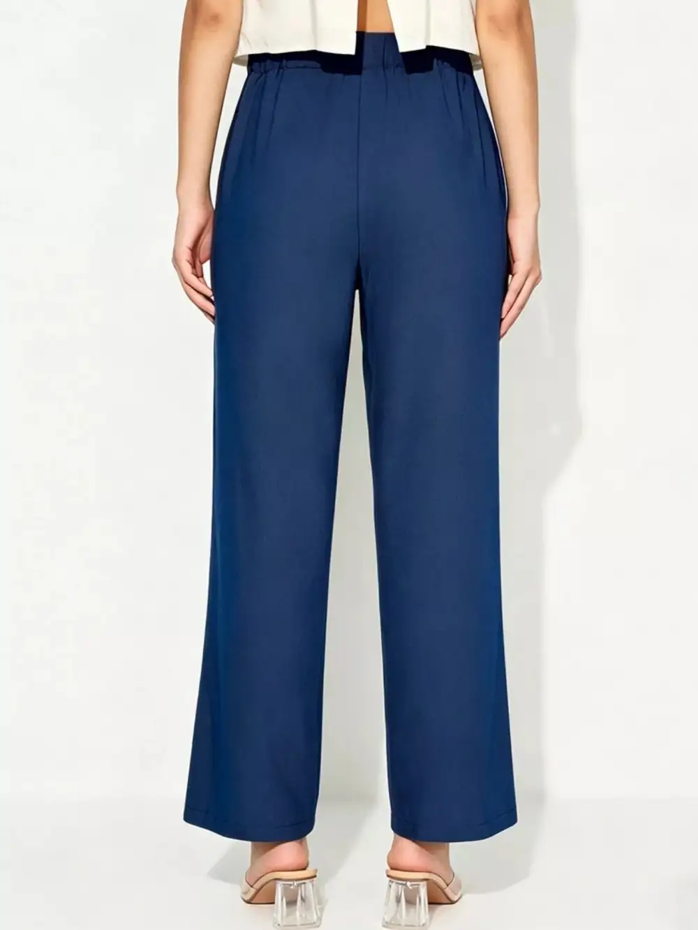 Soft Tied Wide Leg Pants