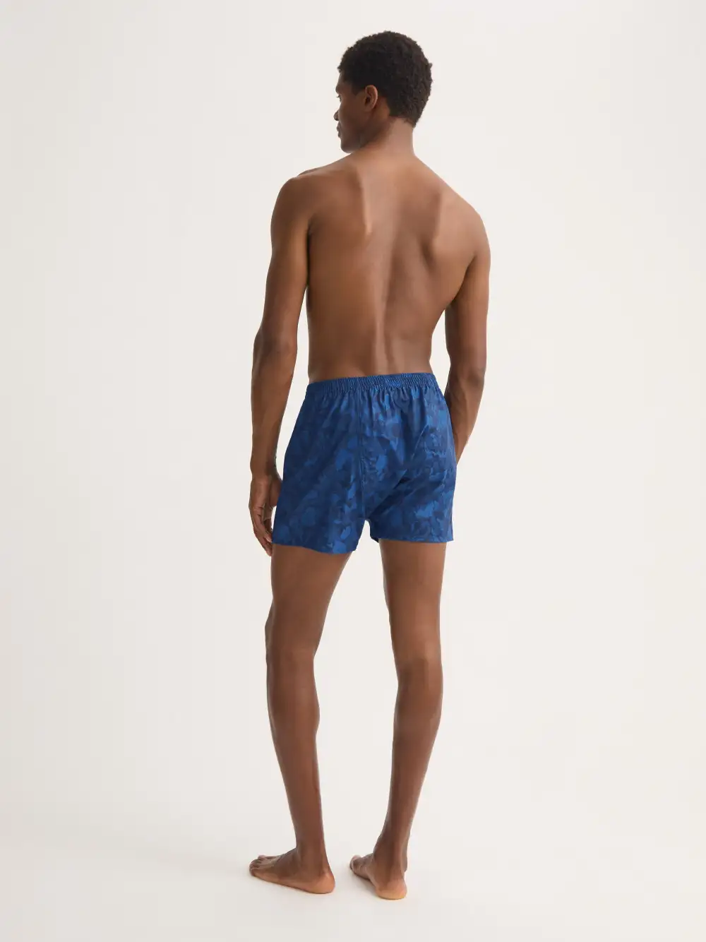Classic Fit Cotton Jacquard Floral Boxers