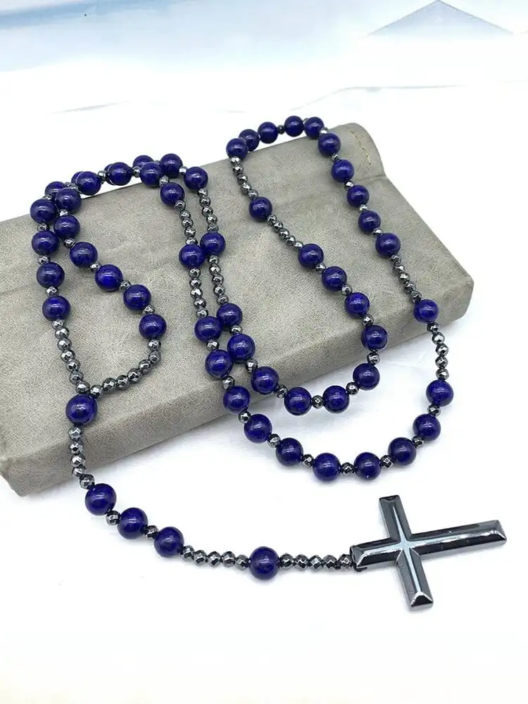 Natural Stone Pendant Necklace