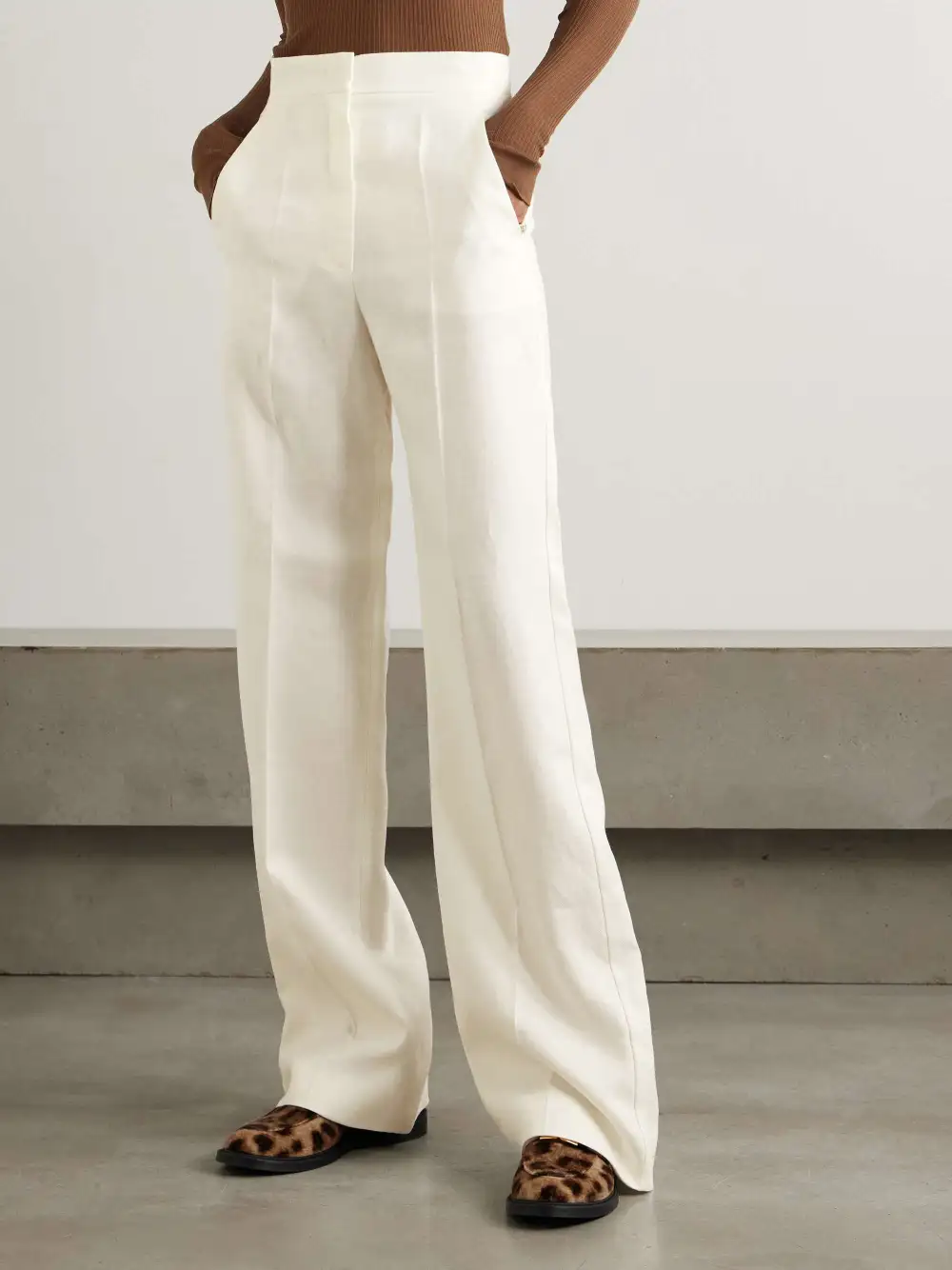 Top+ Pants+ Pearl Necklace+ Shoes -ONLY 26.95