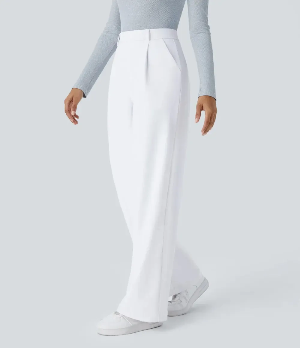 Women's High Waisted Wide Leg Pants