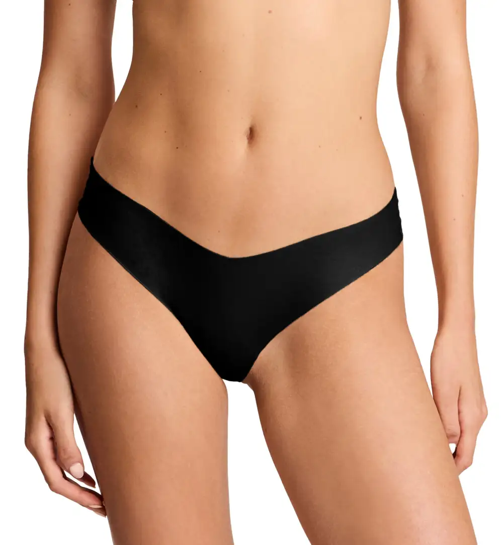 Classic Mid-Rise Cotton Thong Panty